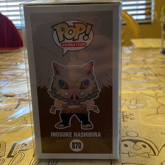 Inosuke hashibira autographed FunkoPop #870